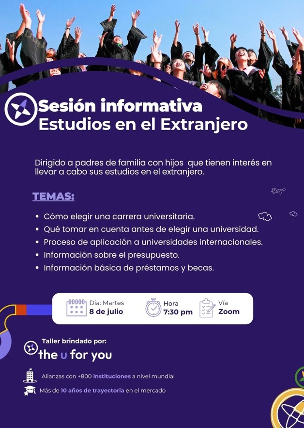 Sesión Informativa Exclusiva sobre Estudios en el Extranjero